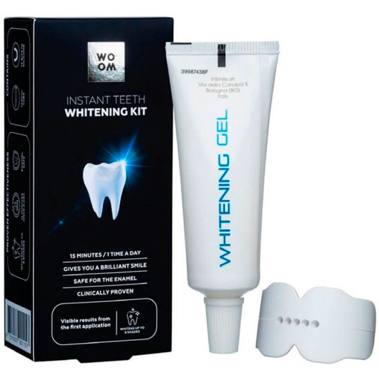 Tandblegningssæt WOOM Instant Teeth Whitening Kit