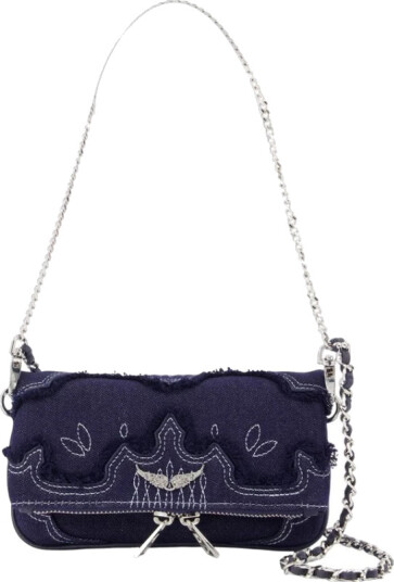 Zadig & Voltaire Dame Vesker Blå ONE SIZE,