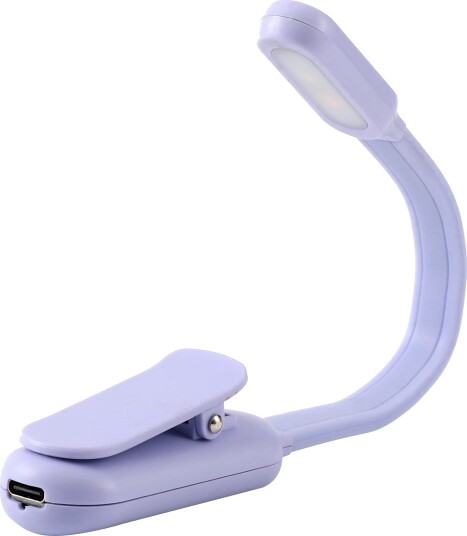 iTotal XL2807C LED Leselampe Pastell Lilla