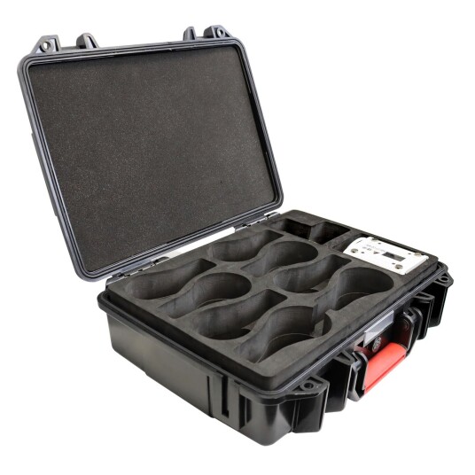 Astera Nyx Flightcase M/ 1stk Powerstation + Tilbehør