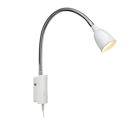 Tulip Vegglampe Hvit Tulip Vegglampe Hvit