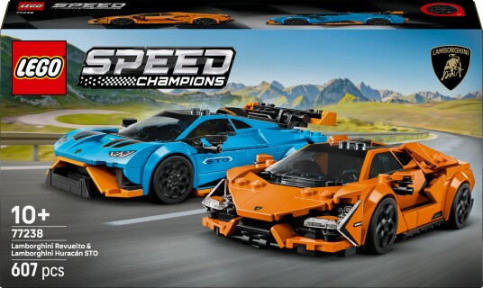 LEGO Speed Champions Lamborghini Revuelto og Huracán STO