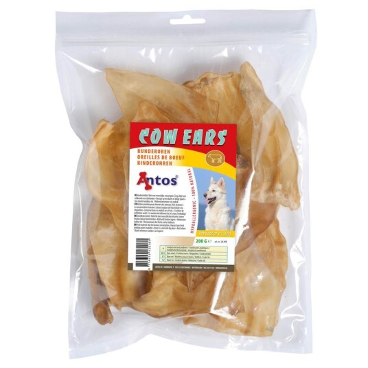 Antos Hundesnacks Storfeører 200G Antos Hundesnacks Storfeører 200G