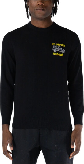 MC2 Saint Barth Herre Gensere & Hettegensere Svart M,