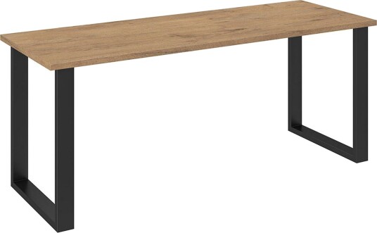 Imper Spisebord 185 cm - svart/Eik