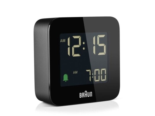 Braun BC08 Digital vekkerklokke Sort