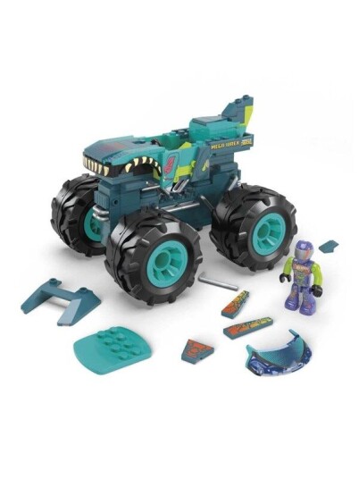 Hot Wheels MEGA MEGA Wrex Monster Truckconstruction Set Building Toys For Kids