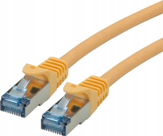 Roline Roline PatchCable Rj45 M To Rj45 M 15 M Sftp Pimf Cat 6A Yellow 21.15.2828