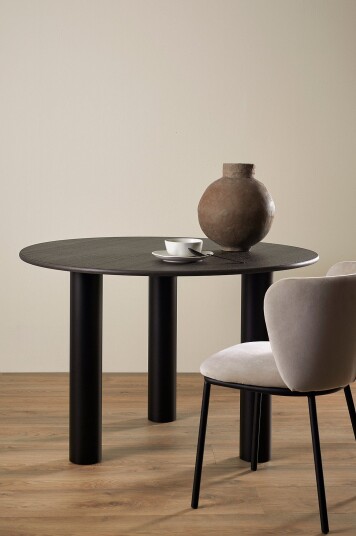 Ellos Home   Spisebord Cly diameter 110 cm   Brun