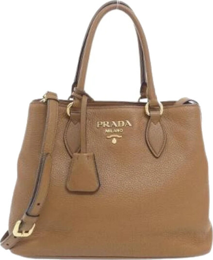 Prada Vintage Dame Brun