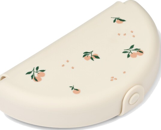 LIEWOOD Eugene  Sammenleggbar Snacksboks Peach/Sea shell