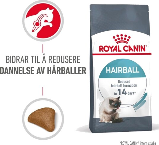 Royal Canin Hairball Care Tørrfôr til Voksne Katter 2 kg Royal Canin Hairball Care Tørrfôr til Voksne Katter 2 kg