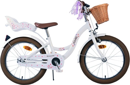 Volare Barnesykkel Blossom 18" for Barn Hvit Volare Barnesykkel Blossom 18" for Barn Hvit