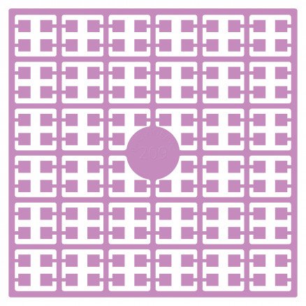 Pixelhobby Midi Perler 209 Lys Fiolett 2x2mm 140 pixels