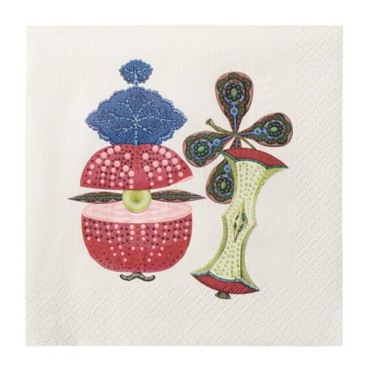 Iittala - Taika Sato serviett 33x33 cm rød Iittala - Taika Sato serviett 33x33 cm rød
