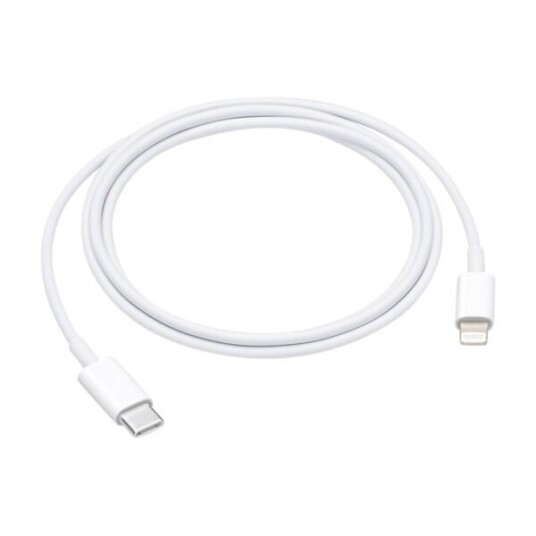 Apple USB-C til Lightning Kabel 1m Hvit