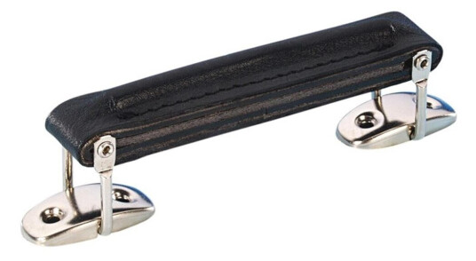 Adam Hall Hardware 3416 - Case Handle Leather Black