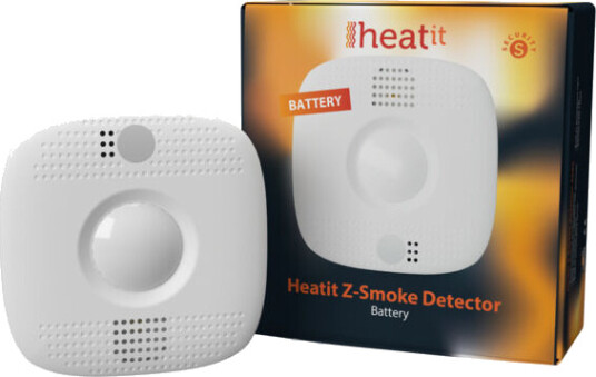 Heatit - Z-Wave - Z-Smoke Røyk og Multisensor Batt. Hvit - 4512688