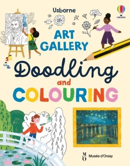 Art Gallery Doodling and Colouring Art Gallery Doodling and Colouring