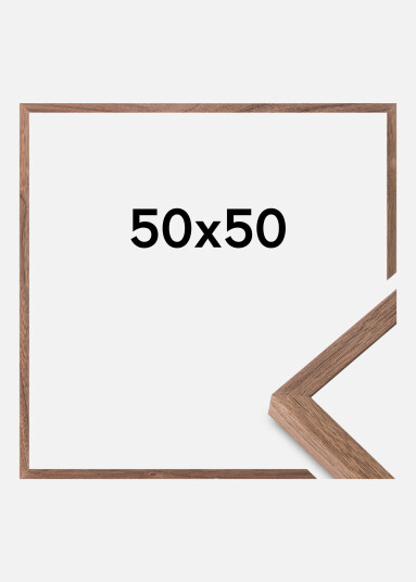 Focus Ramme Soul Walnut Veneer Akrylglass 50x50 Cm Focus Ramme Soul Walnut Veneer Akrylglass 50x50 Cm