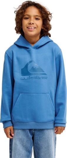 Quiksilver Comp Logo Hoodie Youth   Blue   16
