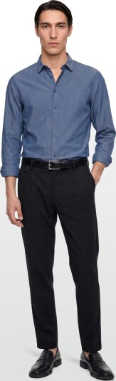 BOSS H Perin Pl Dtl 263 Navy 52