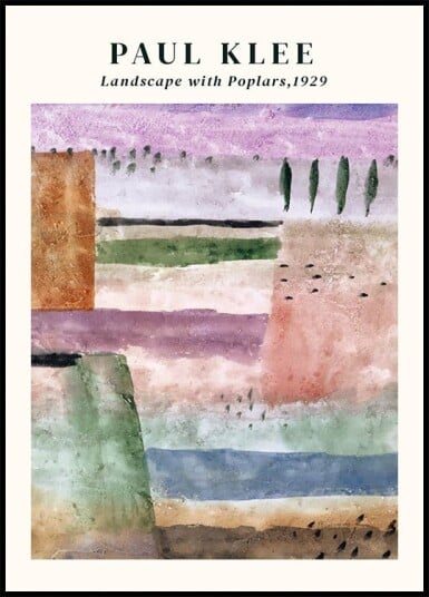 Abstract Landscape Art plakat Plakat / 100x150cm
