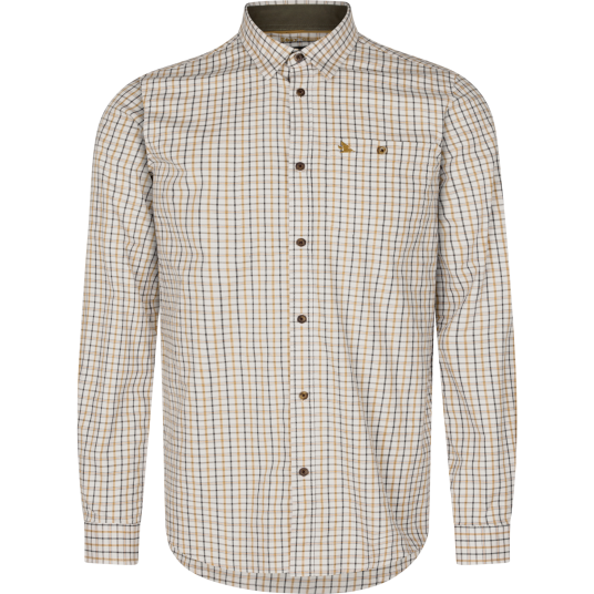 Oxford Shooting Shirt Classic Blue/Classic Brown Check M M