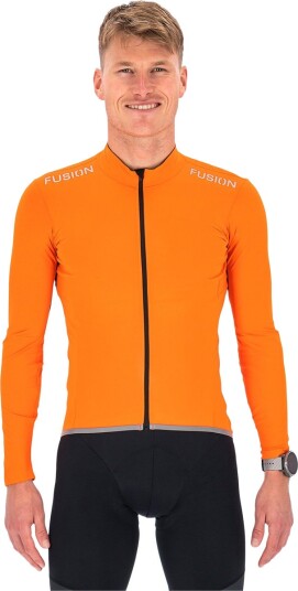 FUSION SLi Sykkeljakke Unisex Oransje M