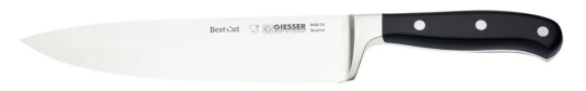 Giesser Kokkekniv BestCut; Bladlengde 20 cm; Svart