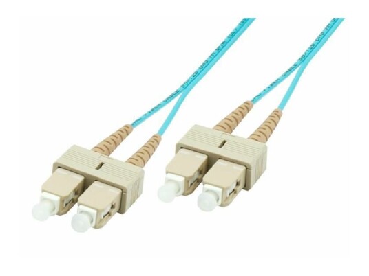 Microconnect Nettverkskabel Sc/Pc Multimodus Hann Til Sc/Pc Multimodus Hann 25 M Fiberoptisk 50 / 125 Mikroner Om3 Blå FIB222025