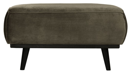 BePureHome Statement Puff - Varm Grønn Velour Unoliving