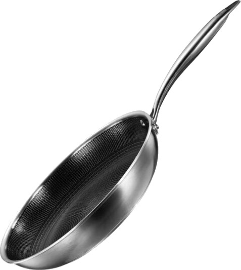 Modern House - Rix circle stekepanne 28 cm blank/svart Modern House - Rix circle stekepanne 28 cm blank/svart