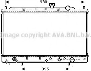PRASCO MT2087 Radiator motorkjøling PRASCO MT2087 Radiator motorkjøling