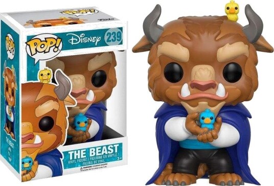 Northix Disney Skjønnheten og Udyret Vinterdyr Figur
