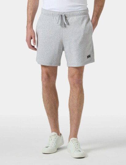 Helly Hansen Hh Terry Loop 6" Shorts Grey L Helly Hansen Hh Terry Loop 6" Shorts Grey L