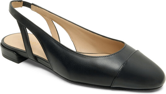 Stuart Weitzman Sleek Slingback Black 37.5 Stuart Weitzman Sleek Slingback Black 37.5
