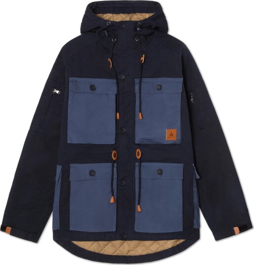 Garphyttan Men"s Denali Parka Navy Comb XL