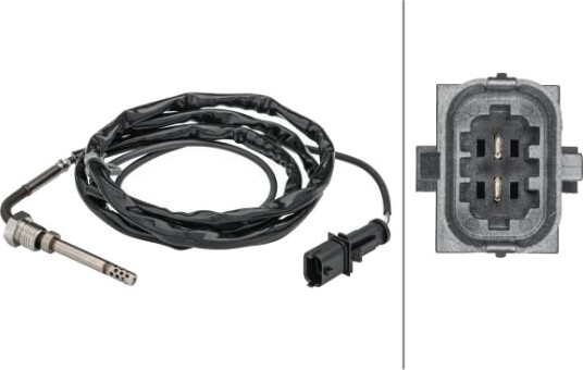 HELLA 6PT 358 181-621 Sensor, eksostemperatur