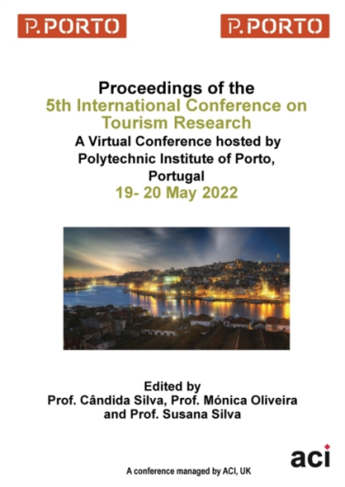 ICTR 2022 Proceedings of the 5th International Conference on Tourism Research