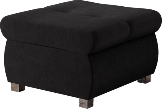 Cerys Fotpall 60 cm - Svart