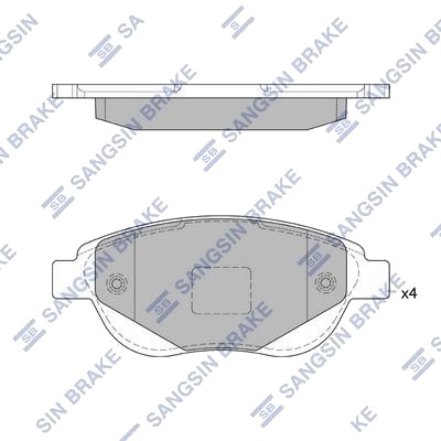 Hi Q SP1826 Bremseklosser