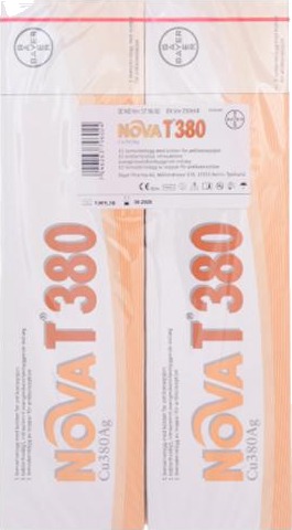 Nova T 380 kobberspiral 10 stk