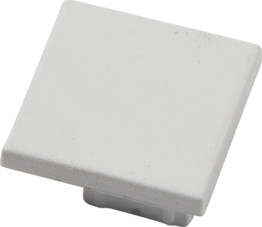 Ansell Lighting endestykke uten hull 23,1x53 mm hvit