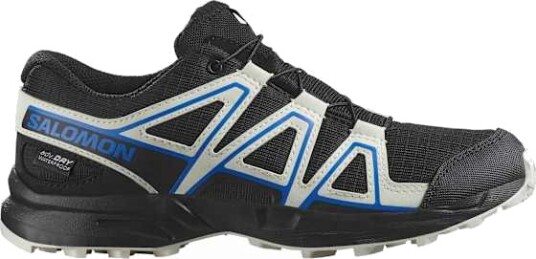 Salomon Speedcross Waterproof Junior Black/Vanilla Ice/French Blue 30