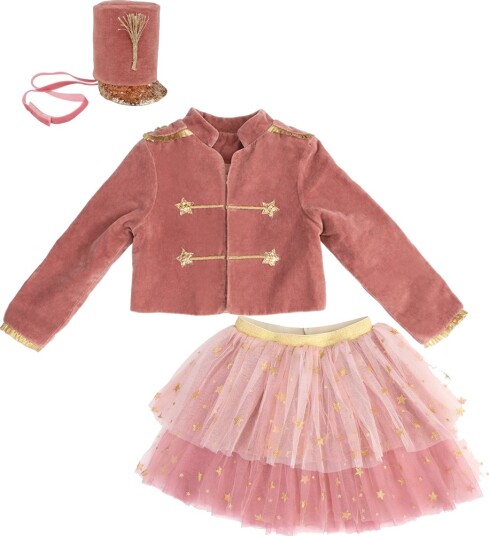 Meri Meri Kostymer Soldat Rosa Meri Meri 5-6 år (110-116) Kostymer 218521-NC