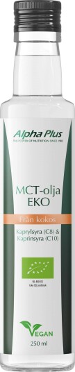 Alpha Plus MCT olja EKO 250 ml Alpha Plus MCT olja EKO 250 ml