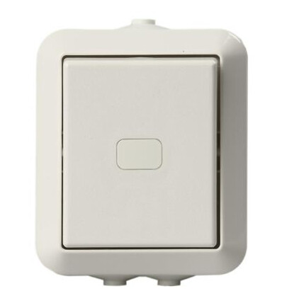 ABB 1066SW Strømbryter utenpåliggende, IP44 Trapp