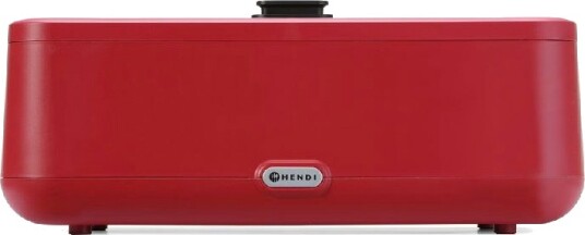 Hendi Uniq Chafing Dish Rød Glasslokk 8l