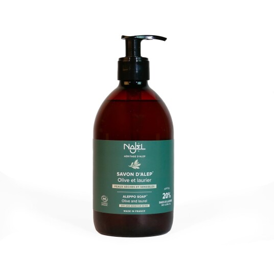 Flytende Alepposåpe med 20% Laurbærolje LBO 500 ML Flytende Alepposåpe med 20% Laurbærolje LBO 500 ML